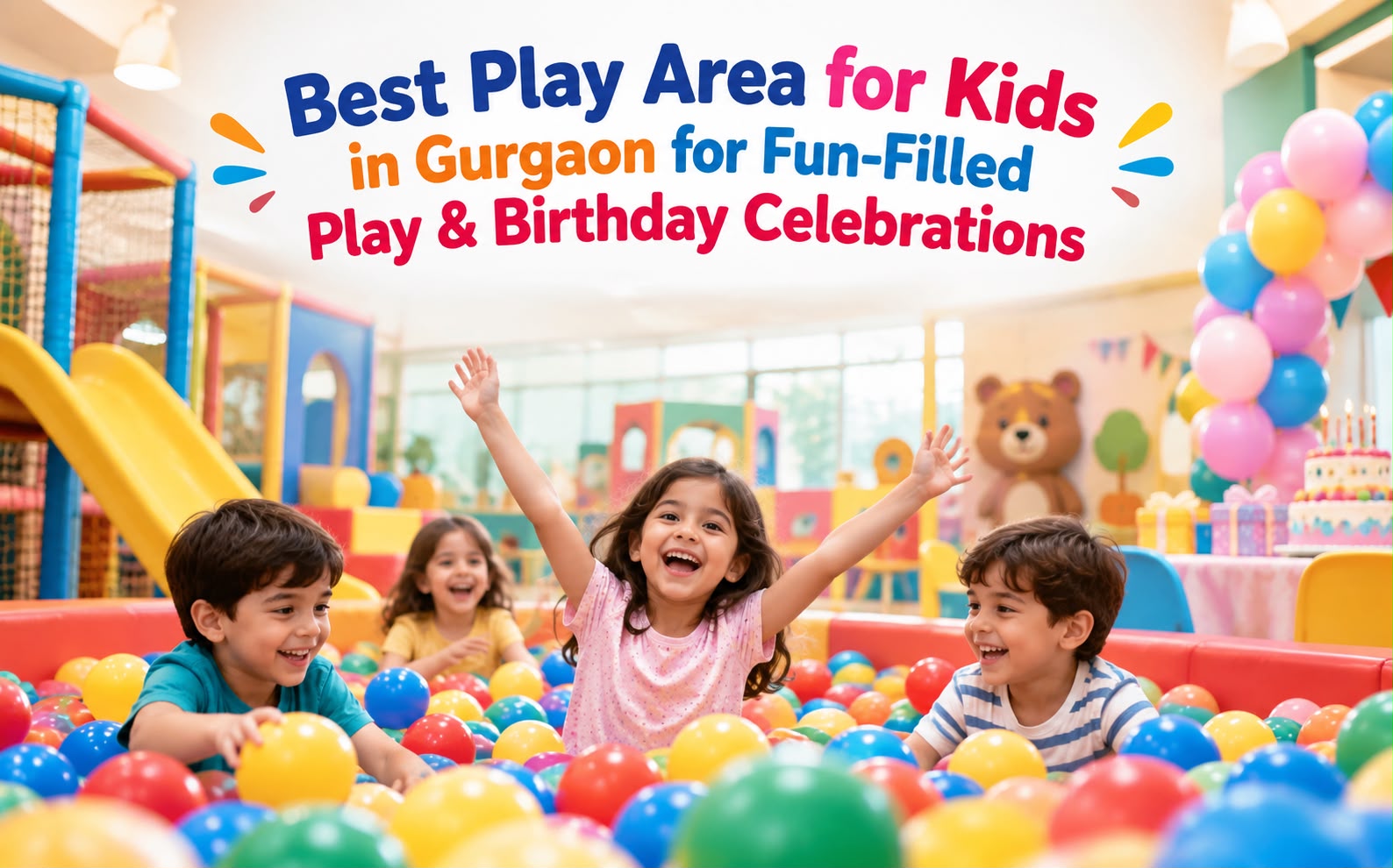Play Area for Toddlers in Gurgaon